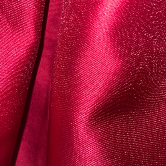 Girls Pink & Violet Red Holiday Dress - Picture 5 of 5